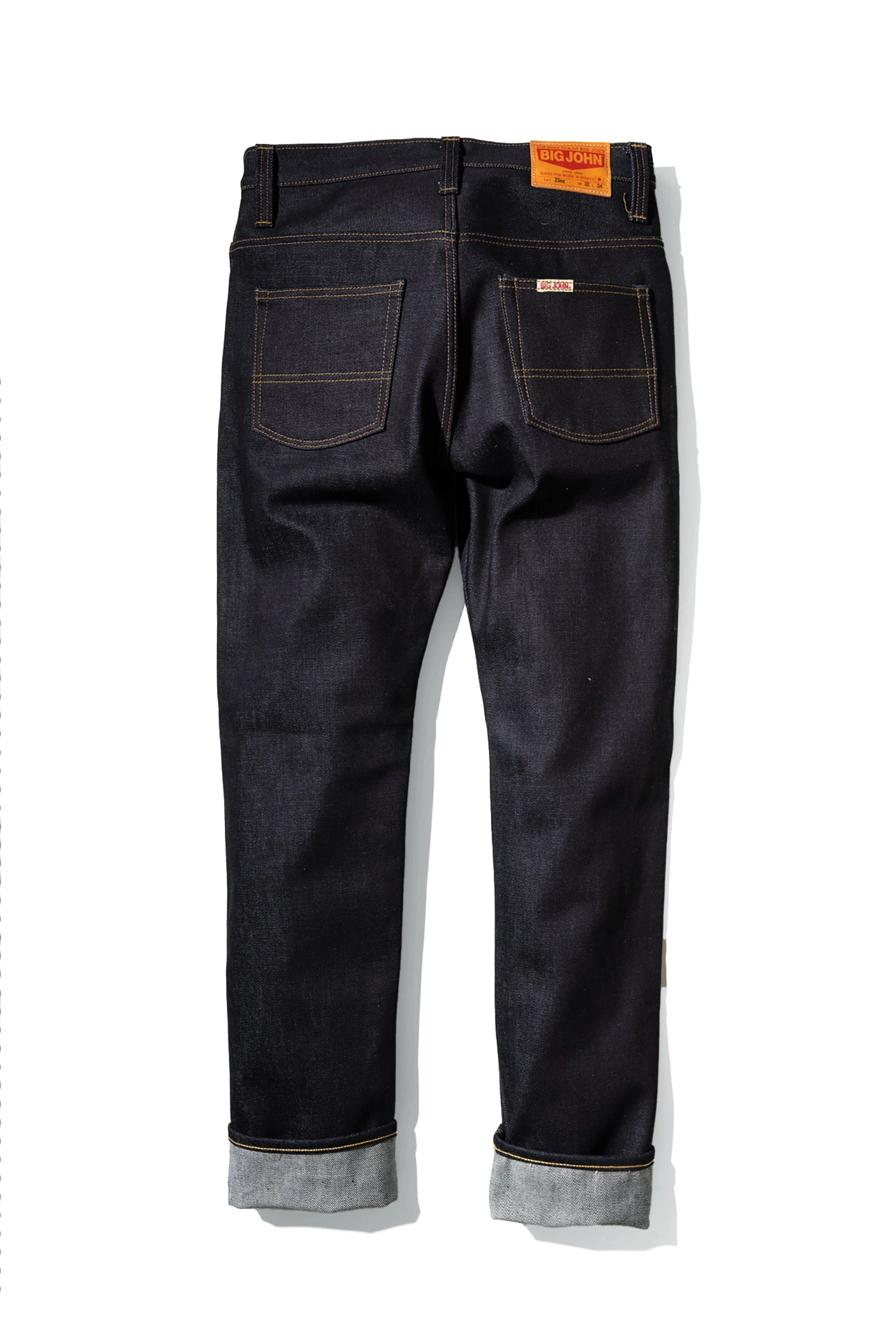 BIG JOHN M104G Raw Denim 23oz Straight