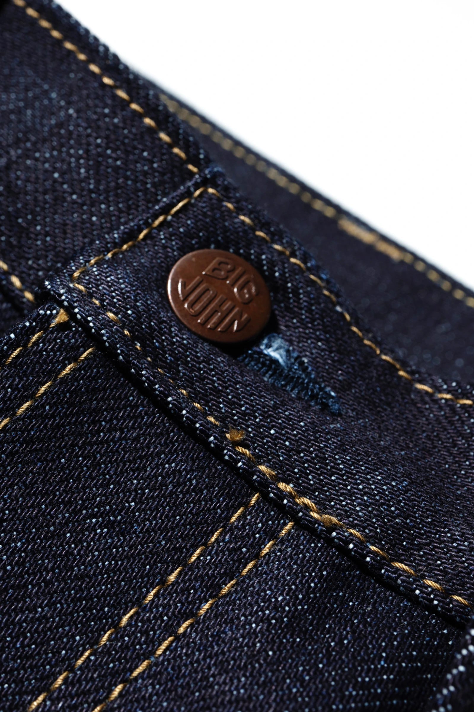 BIG JOHN M104G Raw Denim 23oz Straight